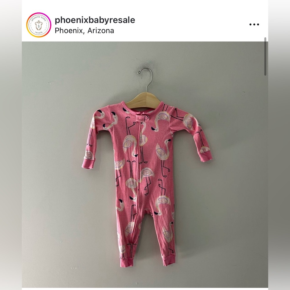 $6 ADD ON baby footie carters old navy cloud island Flamingo‎ 12M 9-12M h&M